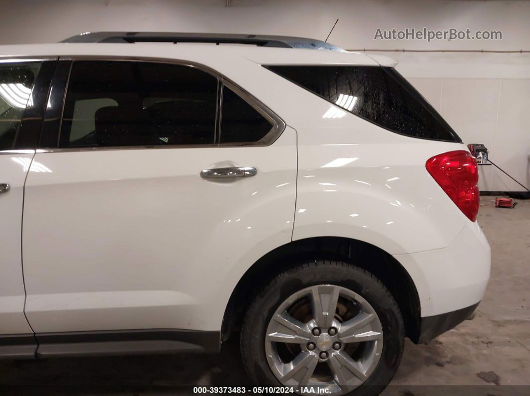 2012 Chevrolet Equinox Ltz White vin: 2GNFLGE58C6278744