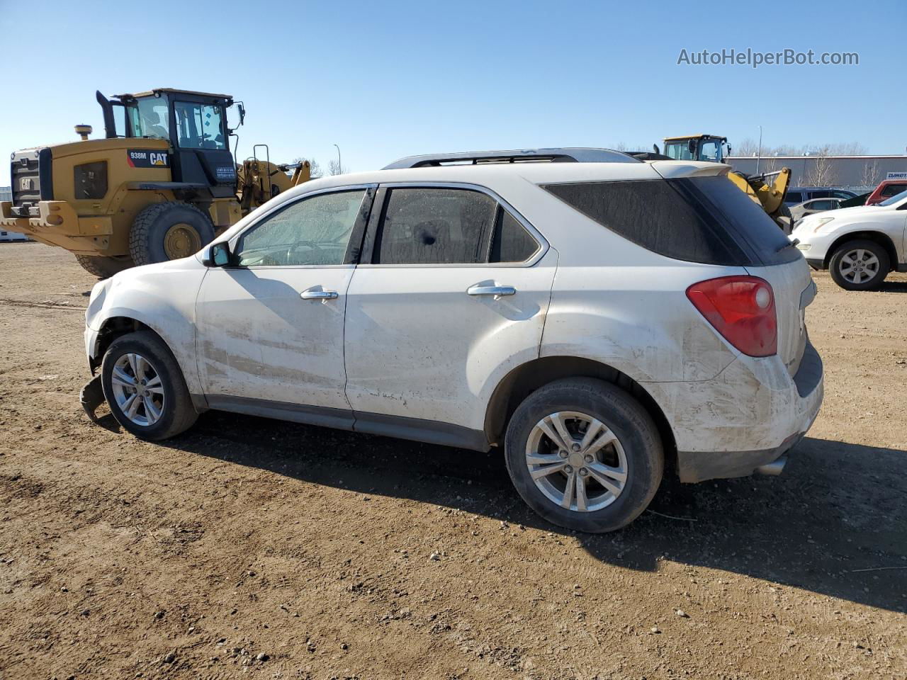 2012 Chevrolet Equinox Ltz White vin: 2GNFLGE59C6225180