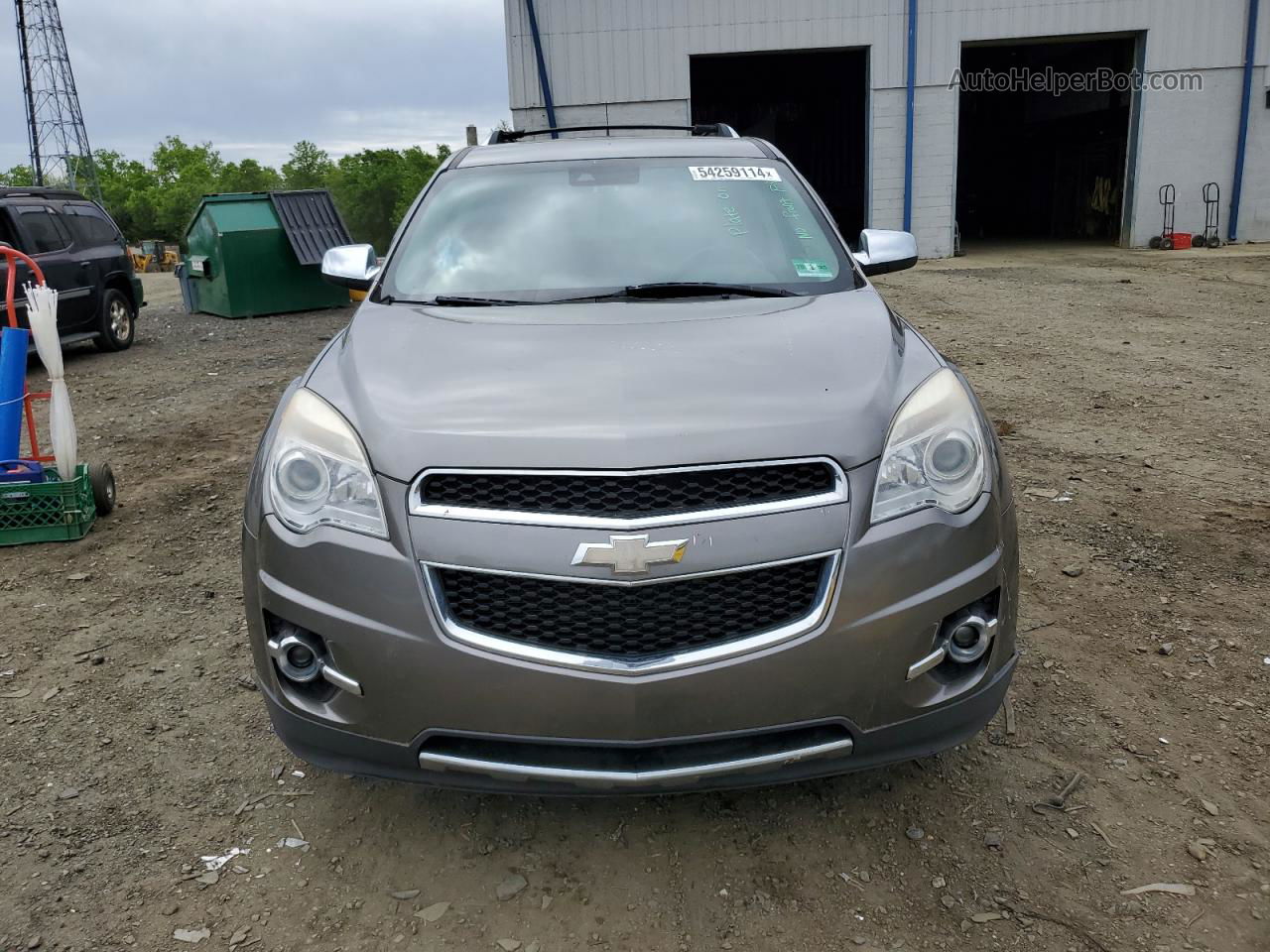 2012 Chevrolet Equinox Ltz Gray vin: 2GNFLGE59C6267350