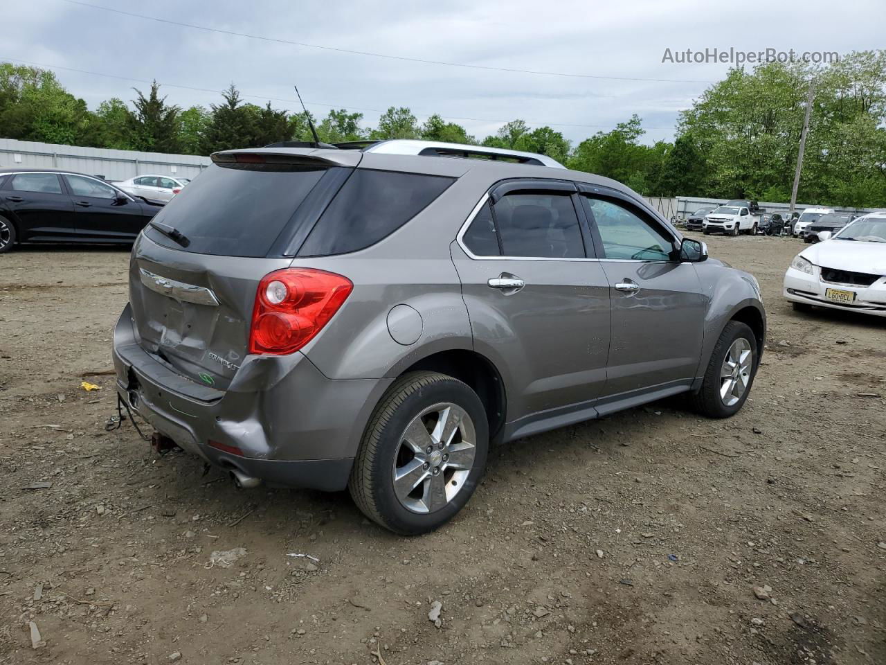 2012 Chevrolet Equinox Ltz Gray vin: 2GNFLGE59C6267350