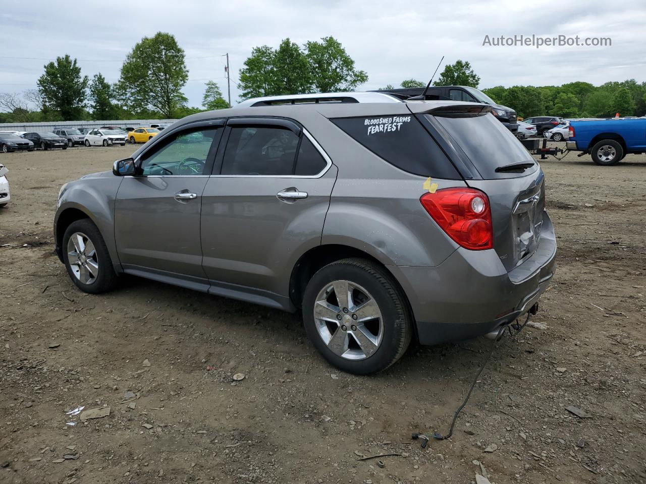 2012 Chevrolet Equinox Ltz Gray vin: 2GNFLGE59C6267350