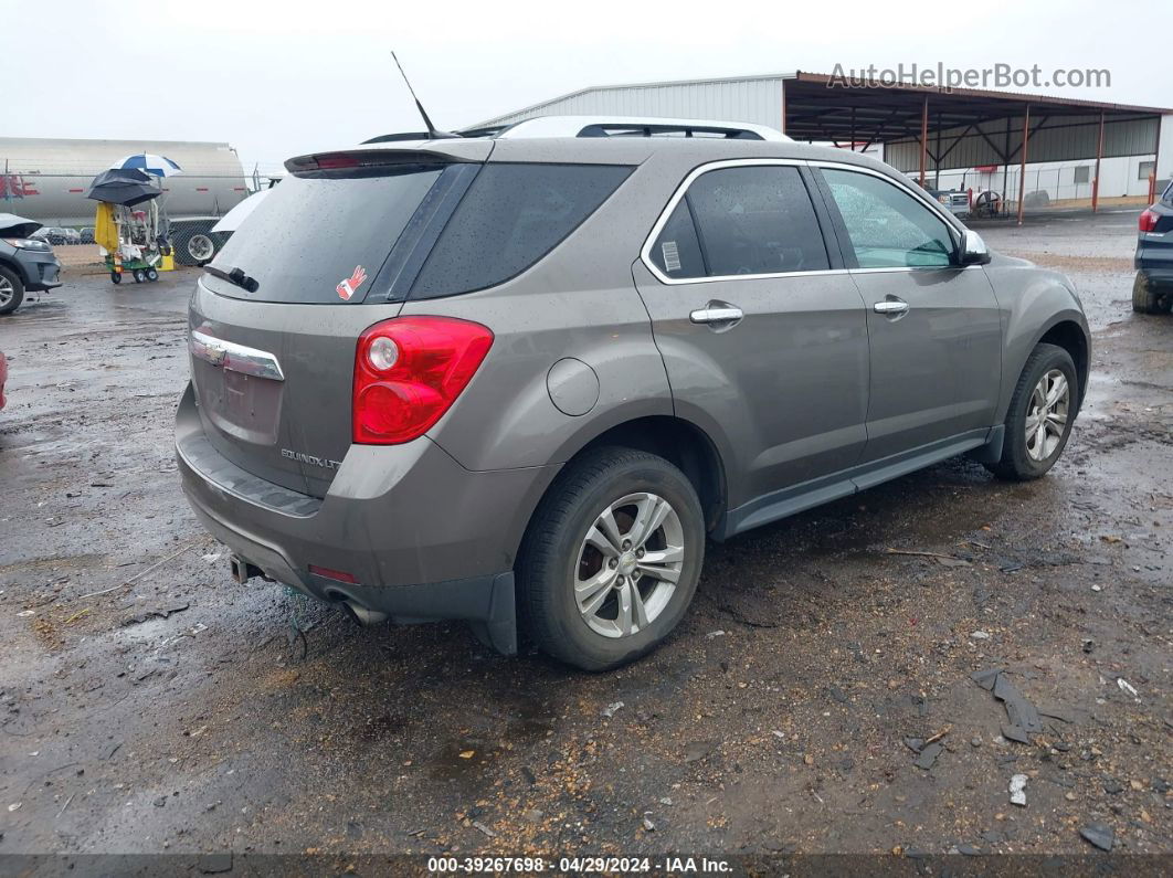 2012 Chevrolet Equinox Ltz Brown vin: 2GNFLGE59C6339986