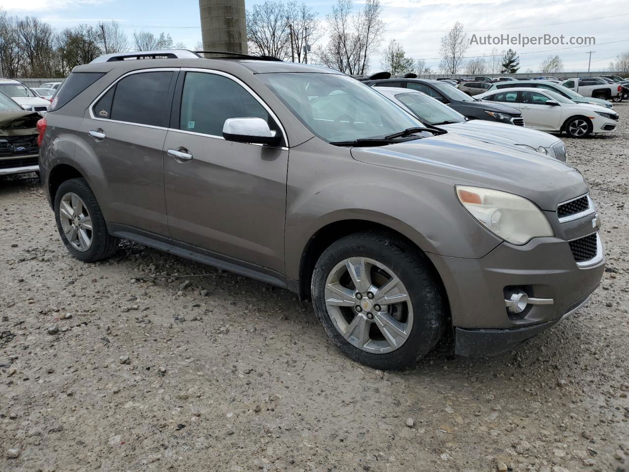 2012 Chevrolet Equinox Ltz Желто-коричневый vin: 2GNFLGE5XC6150019