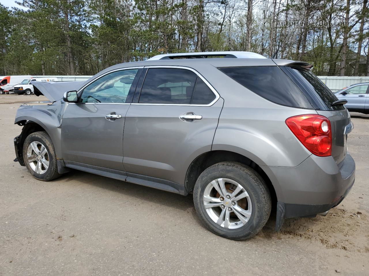 2012 Chevrolet Equinox Ltz Gray vin: 2GNFLGE5XC6284741