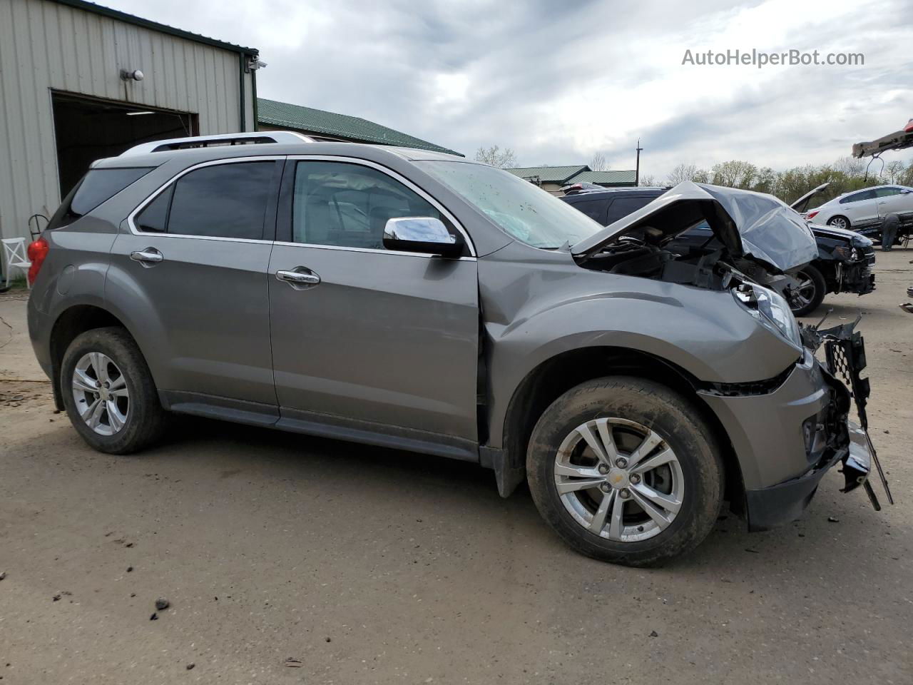 2012 Chevrolet Equinox Ltz Gray vin: 2GNFLGE5XC6284741