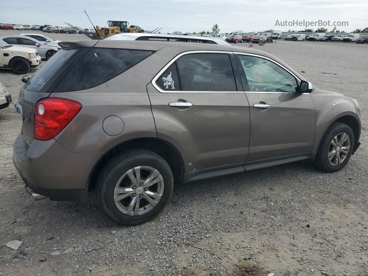 2012 Chevrolet Equinox Ltz Gray vin: 2GNFLGE5XC6371796