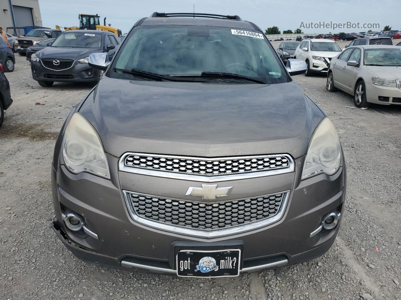 2012 Chevrolet Equinox Ltz Gray vin: 2GNFLGE5XC6371796