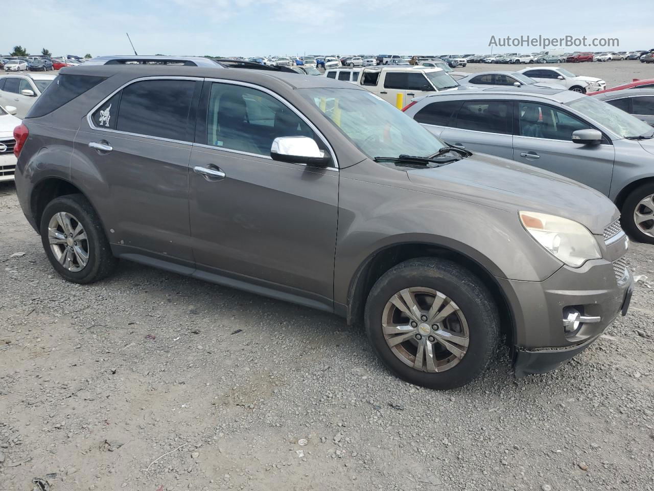 2012 Chevrolet Equinox Ltz Gray vin: 2GNFLGE5XC6371796