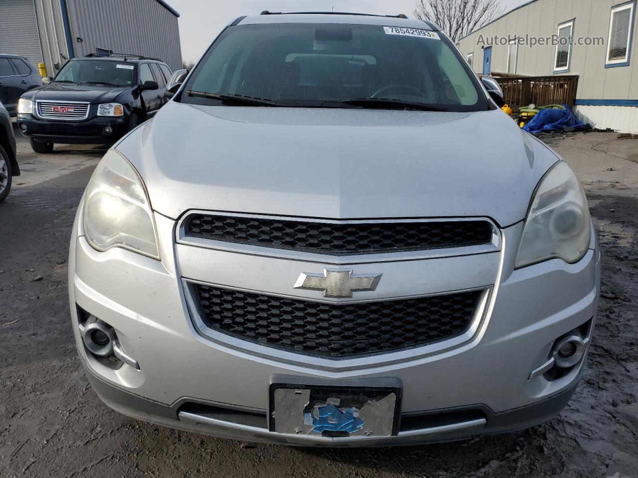 2012 Chevrolet Equinox Ltz Silver vin: 2GNFLGEK0C6167157