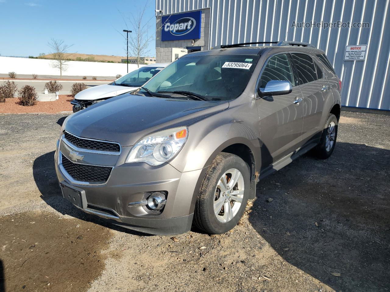 2012 Chevrolet Equinox Ltz Gray vin: 2GNFLGEK0C6359825