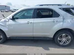 2016 Chevrolet Equinox Ltz Silver vin: 2GNFLGEK1G6155945