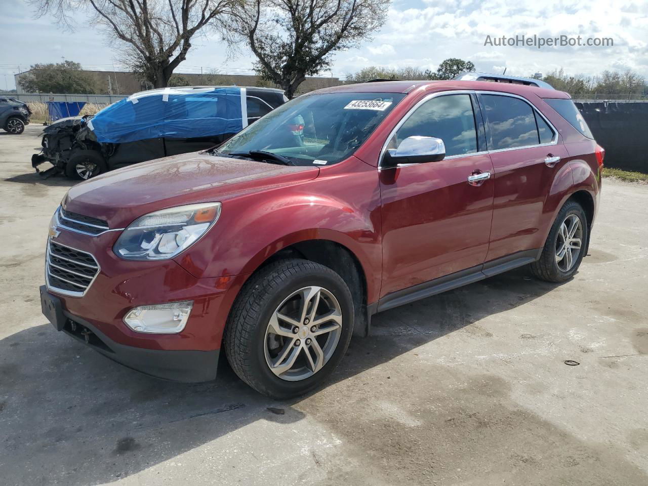 2017 Chevrolet Equinox Premier Burgundy vin: 2GNFLGEK1H6228541