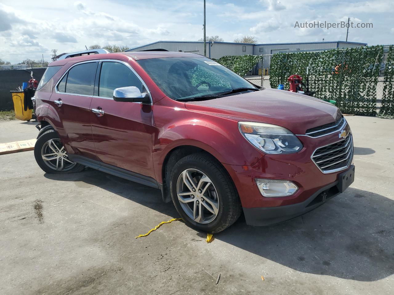 2017 Chevrolet Equinox Premier Burgundy vin: 2GNFLGEK1H6228541