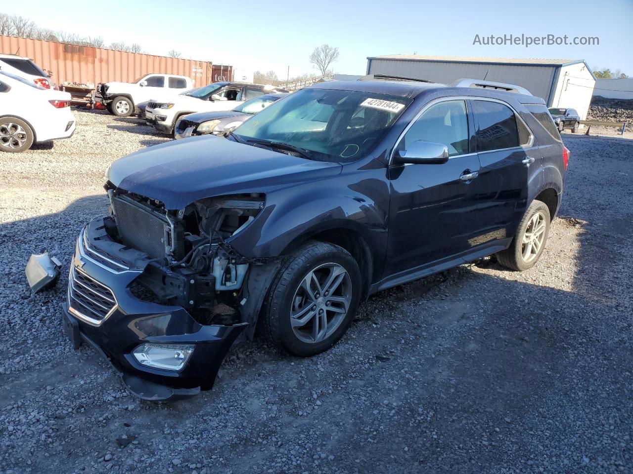 2017 Chevrolet Equinox Premier Blue vin: 2GNFLGEK1H6307000