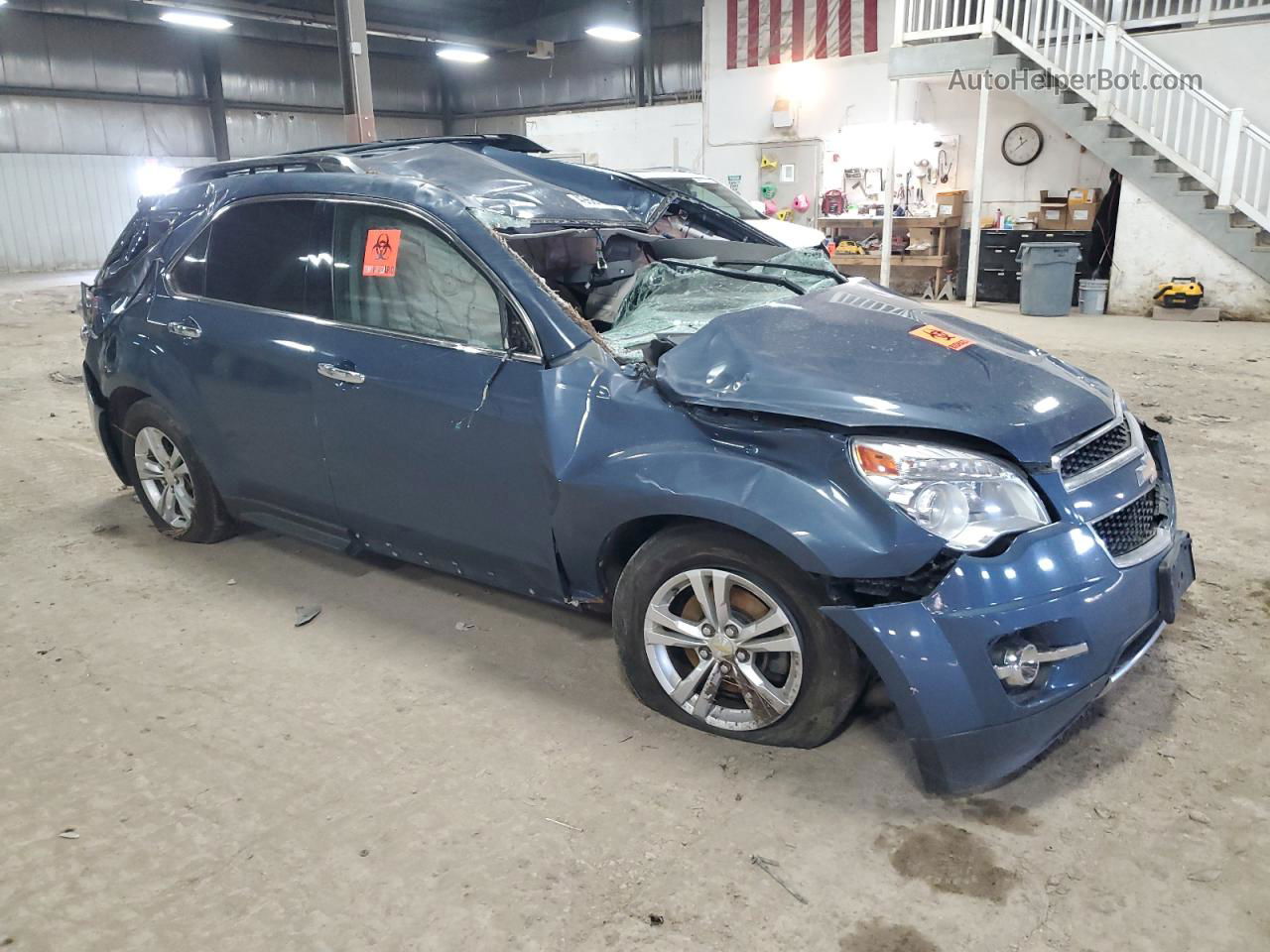 2012 Chevrolet Equinox Ltz Gray vin: 2GNFLGEK2C6305510