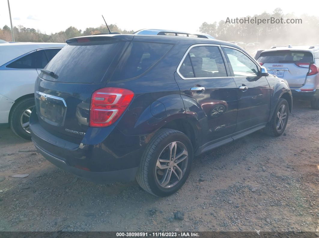 2016 Chevrolet Equinox Ltz Blue vin: 2GNFLGEK2G6345382