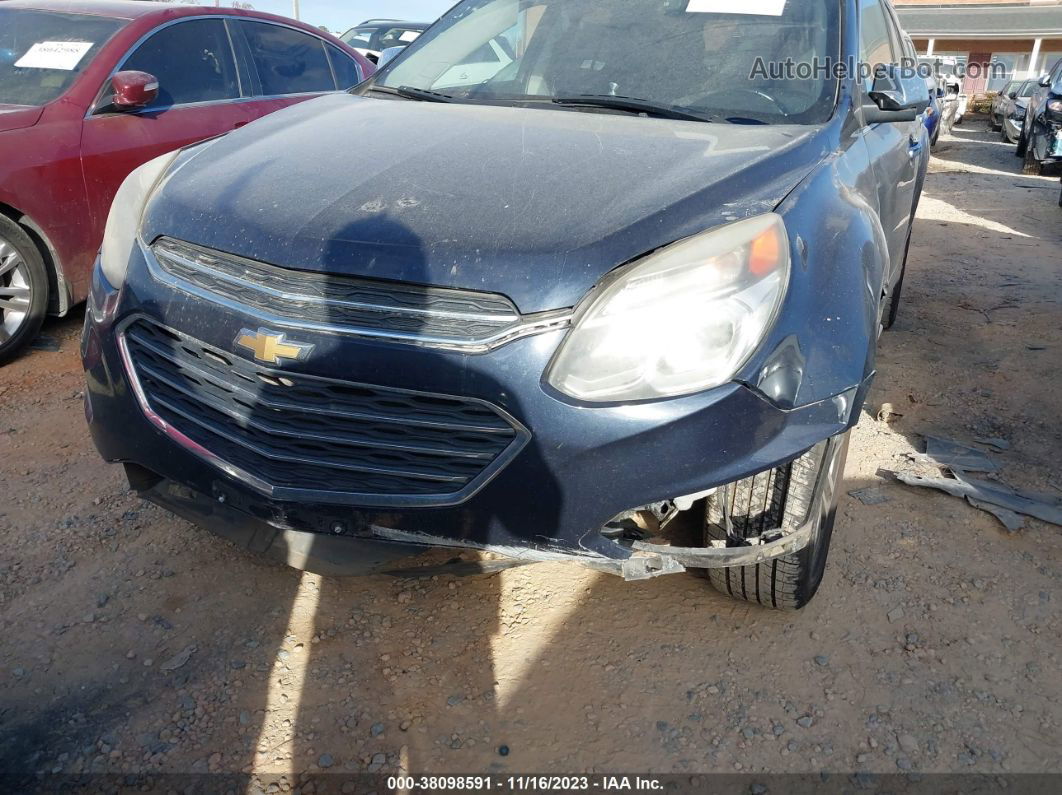 2016 Chevrolet Equinox Ltz Blue vin: 2GNFLGEK2G6345382