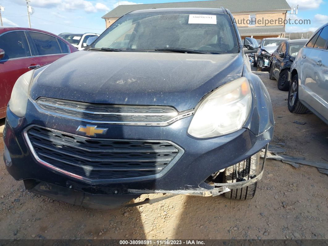 2016 Chevrolet Equinox Ltz Blue vin: 2GNFLGEK2G6345382