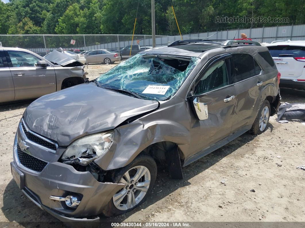 2012 Chevrolet Equinox Ltz Gray vin: 2GNFLGEK3C6151602