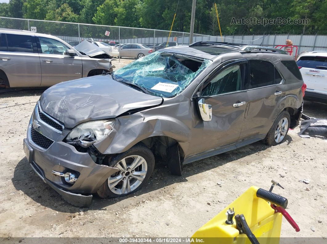 2012 Chevrolet Equinox Ltz Gray vin: 2GNFLGEK3C6151602