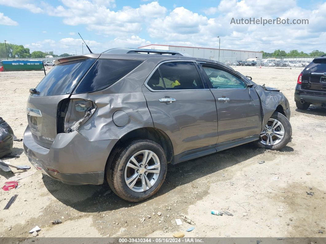 2012 Chevrolet Equinox Ltz Gray vin: 2GNFLGEK3C6151602