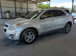 2012 Chevrolet Equinox Ltz Silver vin: 2GNFLGEK4C6101002