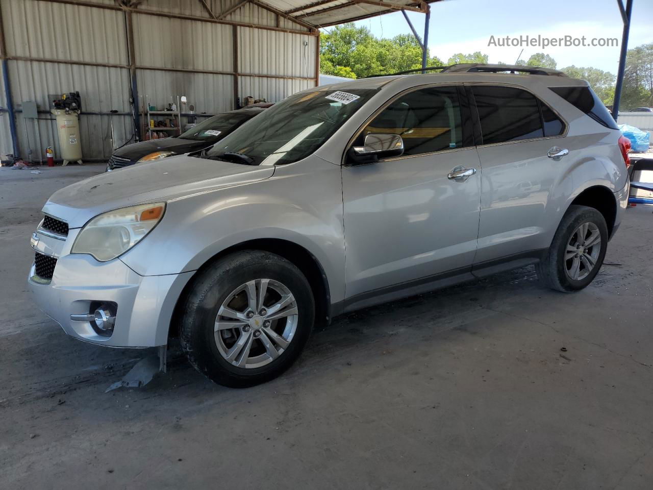 2012 Chevrolet Equinox Ltz Silver vin: 2GNFLGEK4C6101002