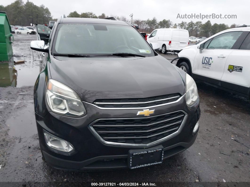 2016 Chevrolet Equinox Ltz Gray vin: 2GNFLGEK5G6203432