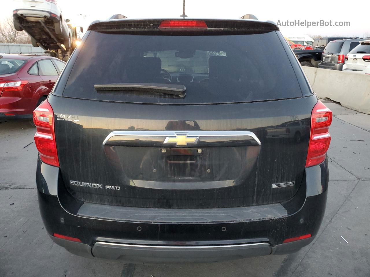 2017 Chevrolet Equinox Premier Black vin: 2GNFLGEK5H6282750