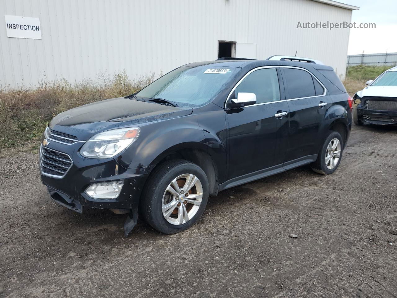 2016 Chevrolet Equinox Ltz Black vin: 2GNFLGEK6G6320596