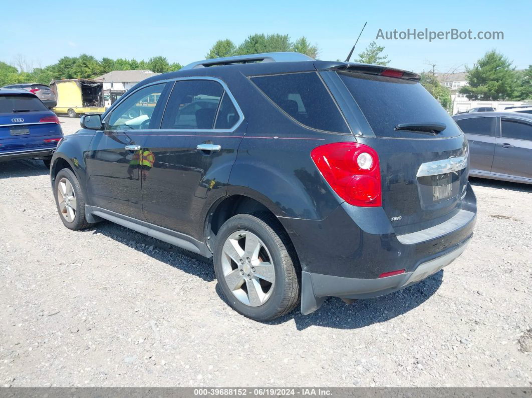 2012 Chevrolet Equinox Ltz Black vin: 2GNFLGEK7C6136391