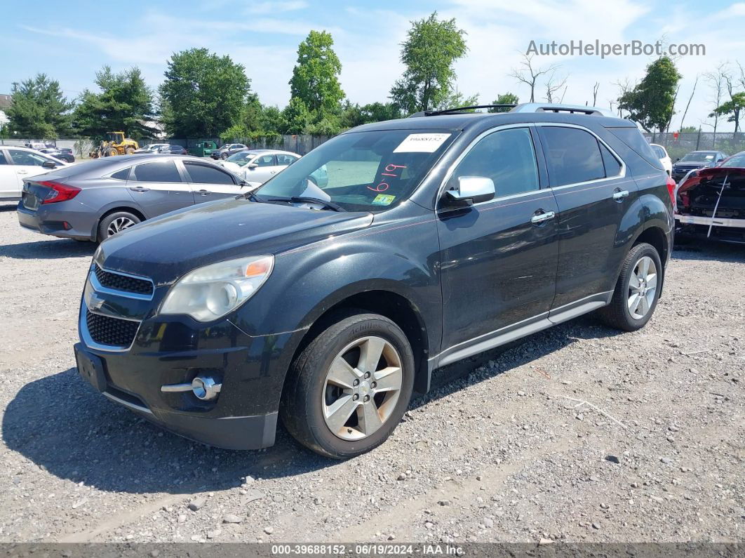 2012 Chevrolet Equinox Ltz Black vin: 2GNFLGEK7C6136391