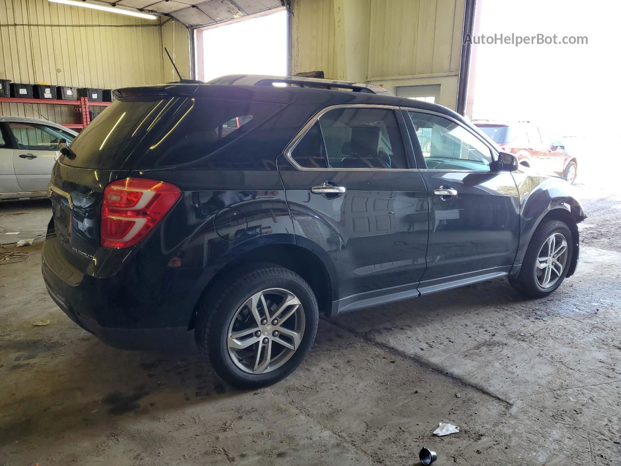 2016 Chevrolet Equinox Ltz Черный vin: 2GNFLGEK7G6133254