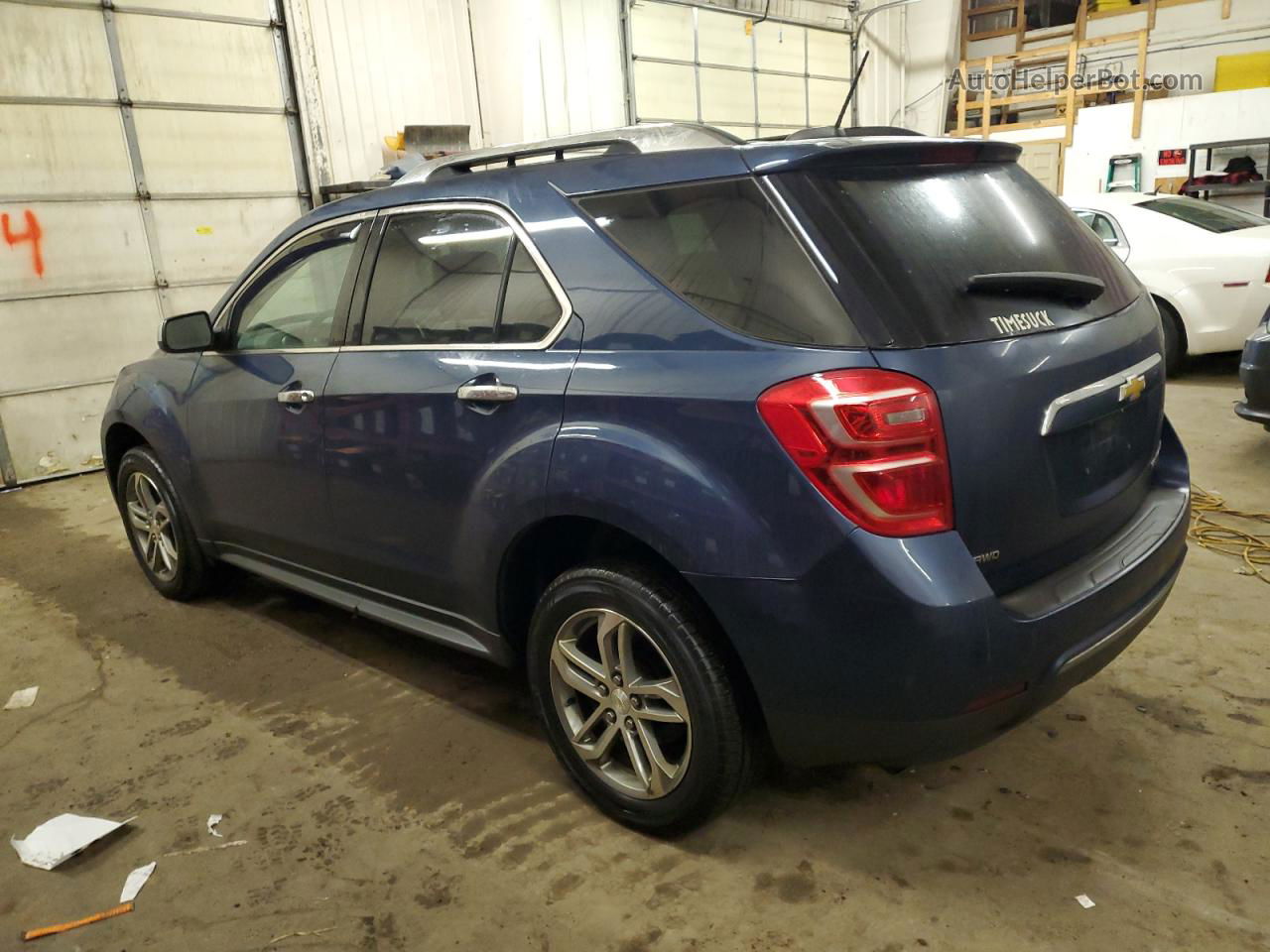 2016 Chevrolet Equinox Ltz Blue vin: 2GNFLGEK7G6164679