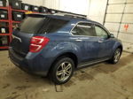 2016 Chevrolet Equinox Ltz Blue vin: 2GNFLGEK7G6164679