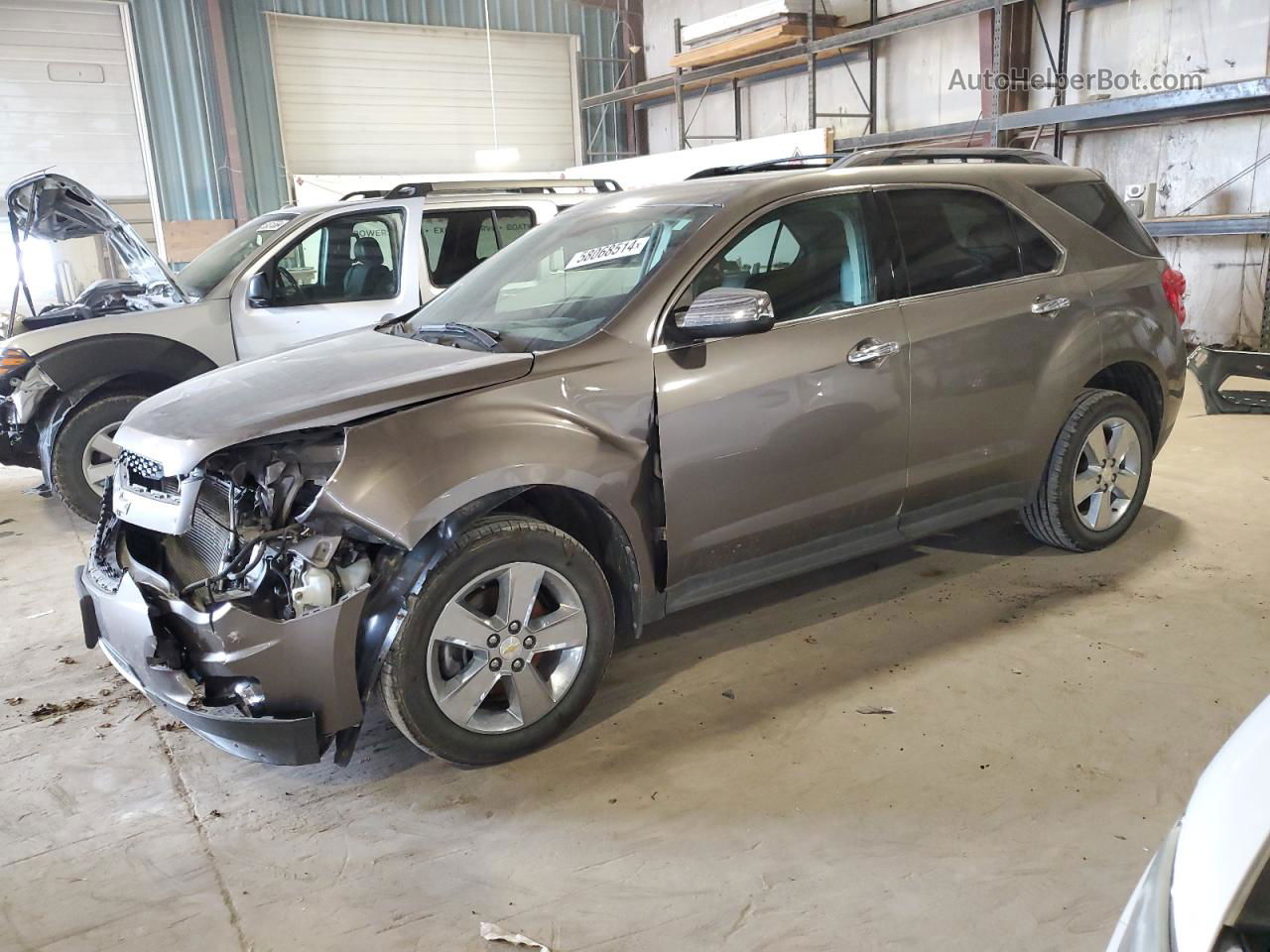 2012 Chevrolet Equinox Ltz Gray vin: 2GNFLGEK8C6201748