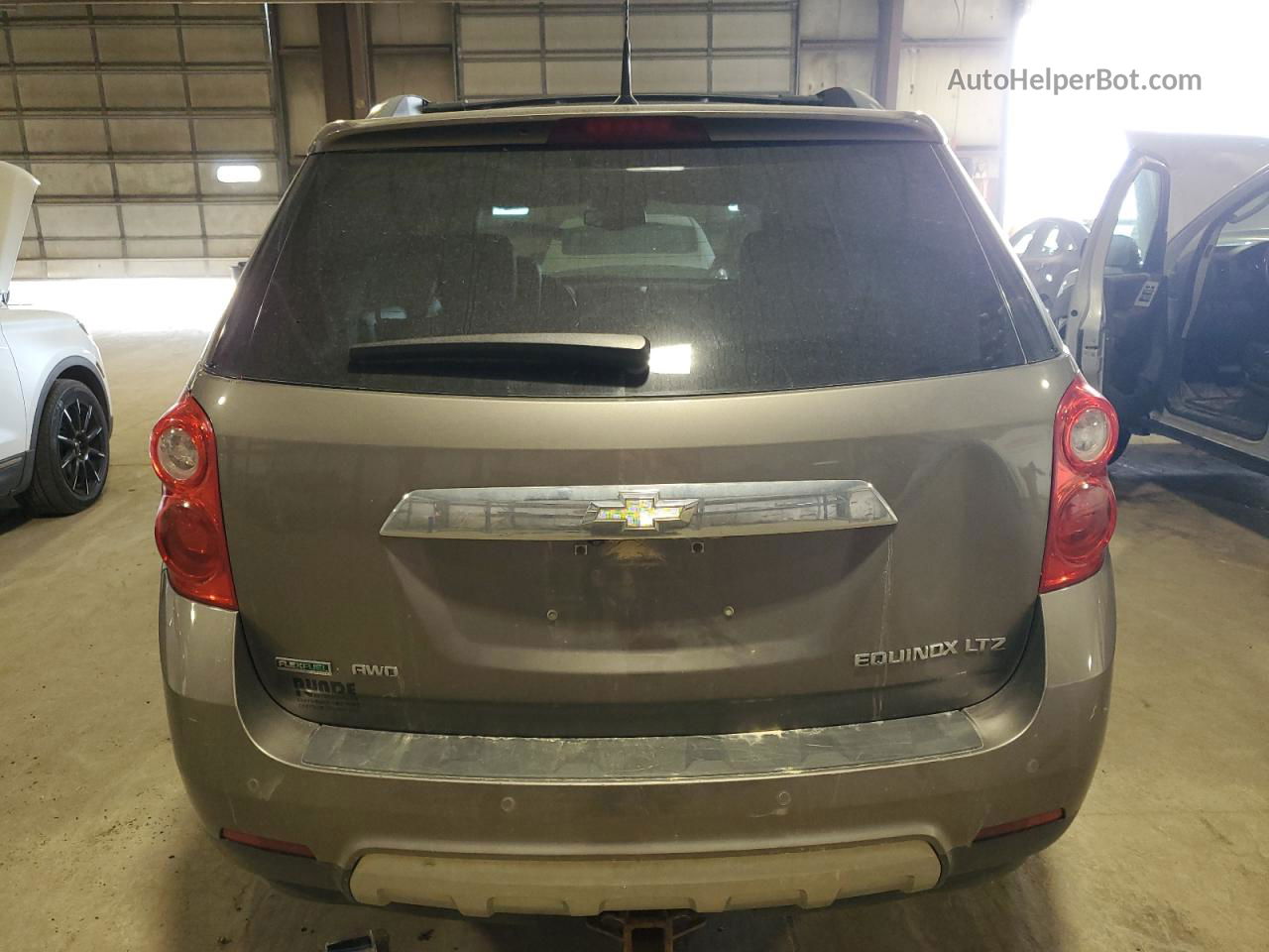 2012 Chevrolet Equinox Ltz Gray vin: 2GNFLGEK8C6201748