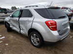 2016 Chevrolet Equinox Ltz Silver vin: 2GNFLGEK8G6224906