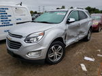 2016 Chevrolet Equinox Ltz Серебряный vin: 2GNFLGEK8G6224906