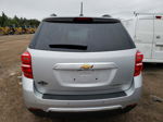 2016 Chevrolet Equinox Ltz Серебряный vin: 2GNFLGEK8G6224906