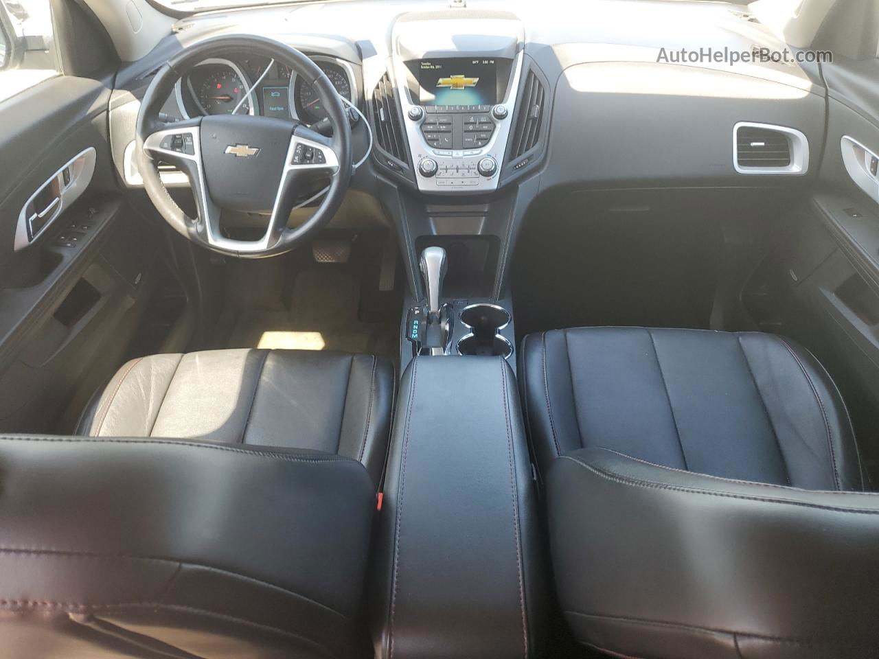 2012 Chevrolet Equinox Ltz Silver vin: 2GNFLGEK9C6280069