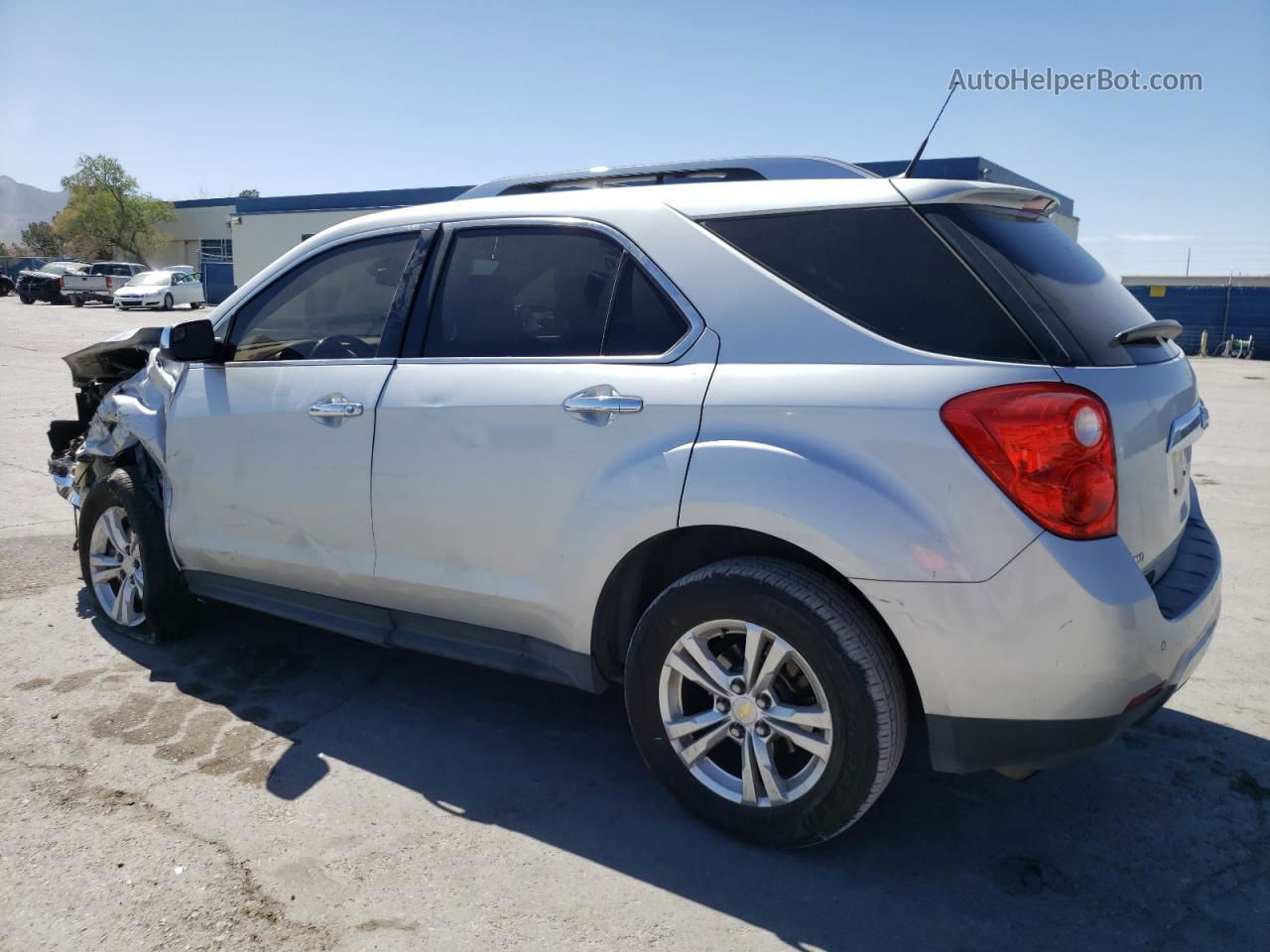 2012 Chevrolet Equinox Ltz Silver vin: 2GNFLGEK9C6357538