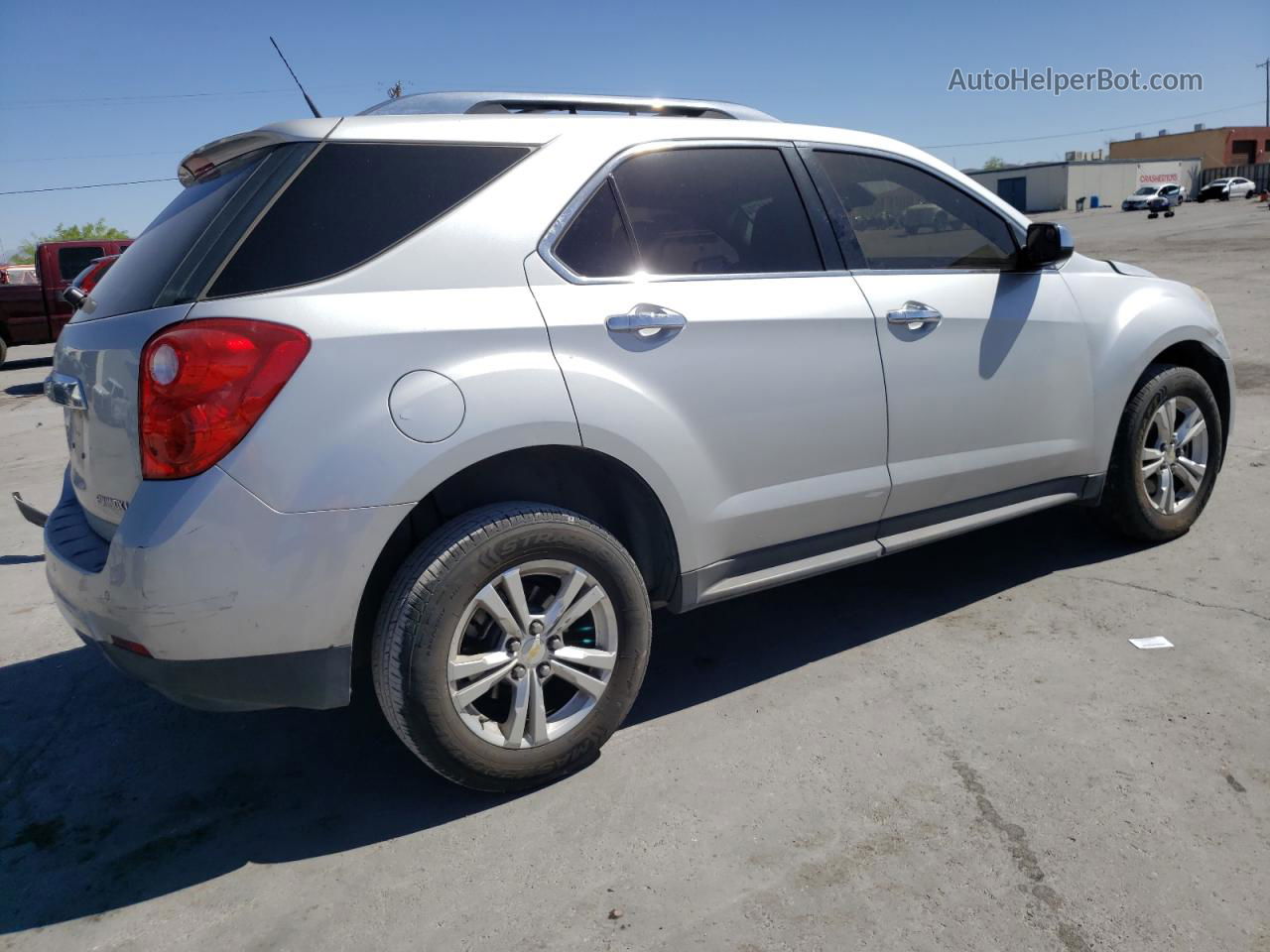 2012 Chevrolet Equinox Ltz Silver vin: 2GNFLGEK9C6357538