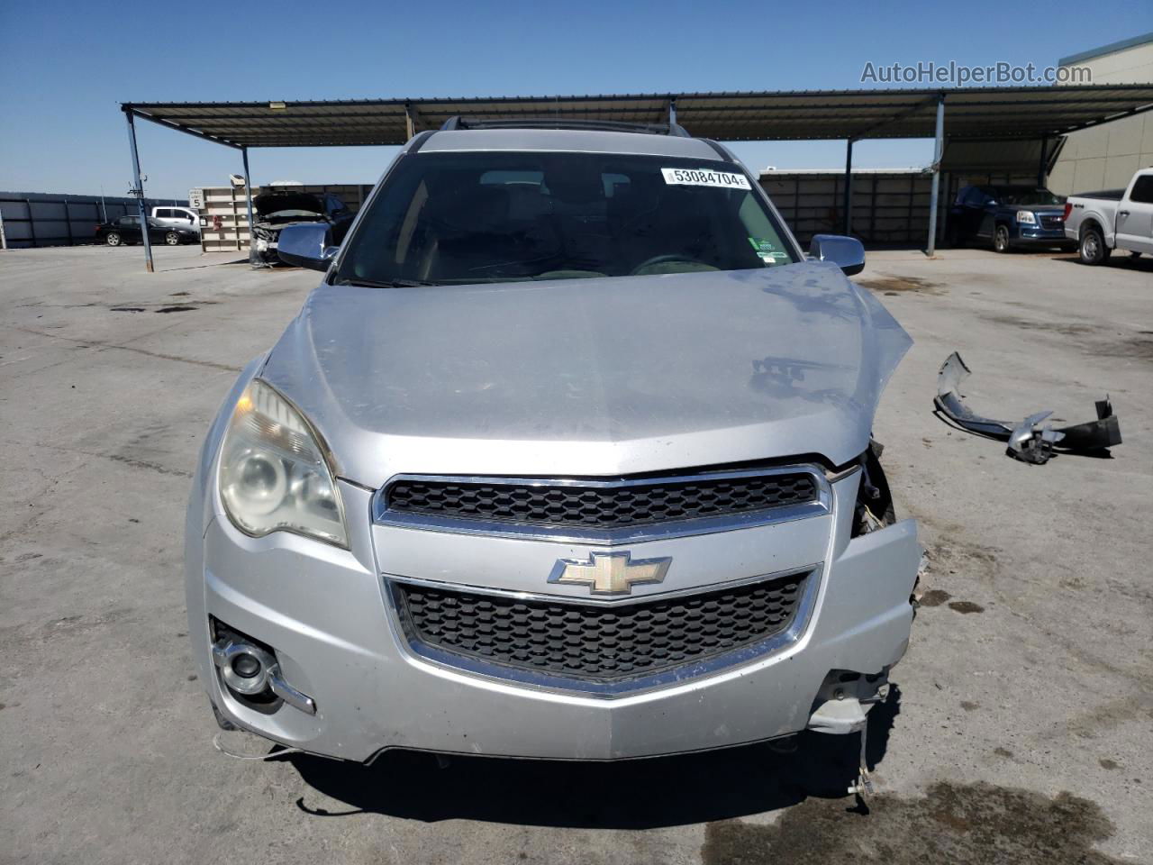 2012 Chevrolet Equinox Ltz Серебряный vin: 2GNFLGEK9C6357538