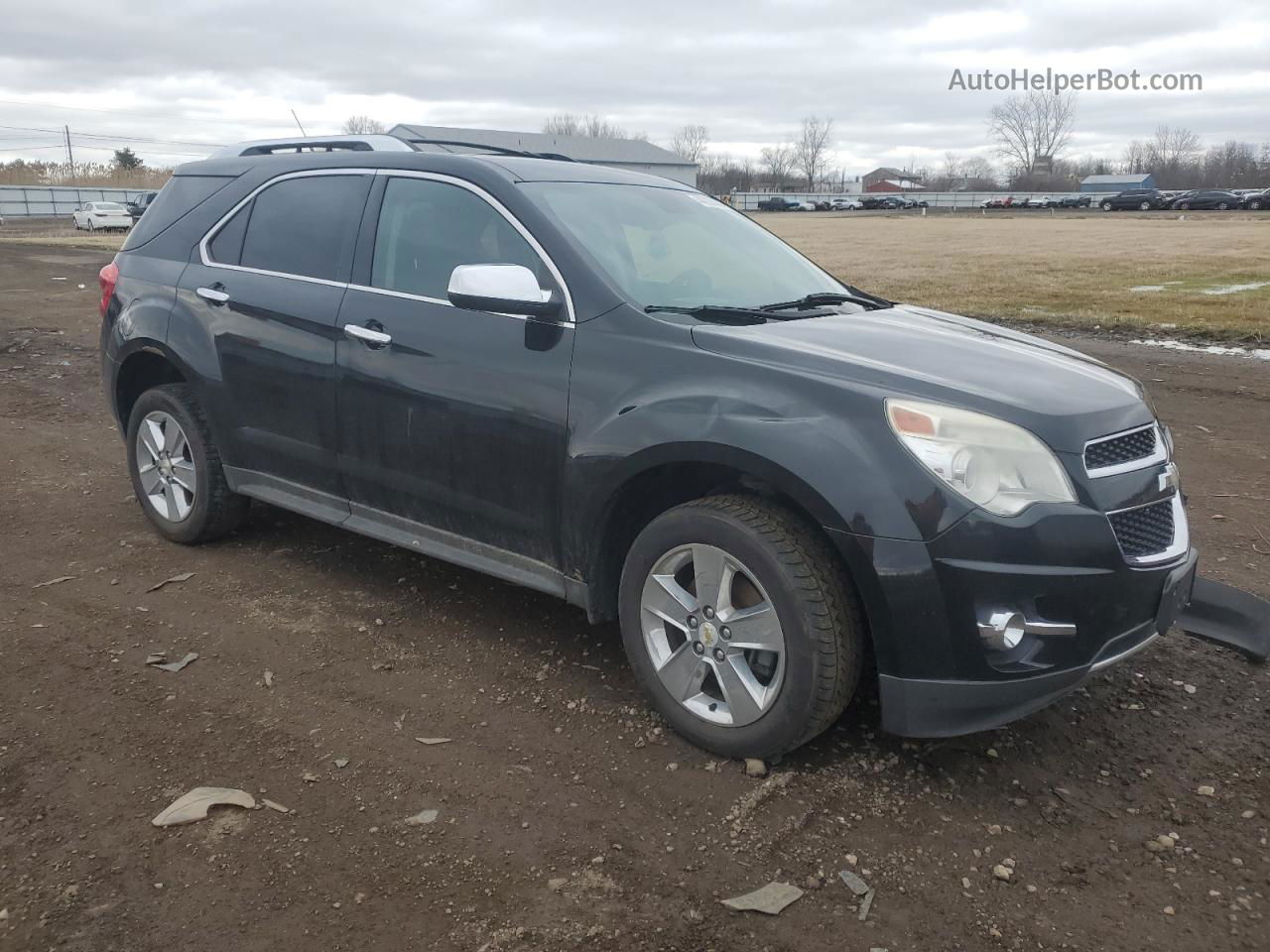 2012 Chevrolet Equinox Ltz Black vin: 2GNFLGEK9C6377644