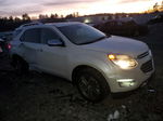 2016 Chevrolet Equinox Ltz White vin: 2GNFLGEK9G6133286