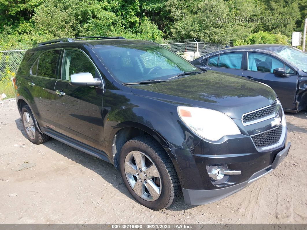 2012 Chevrolet Equinox Ltz Black vin: 2GNFLGEKXC6285040