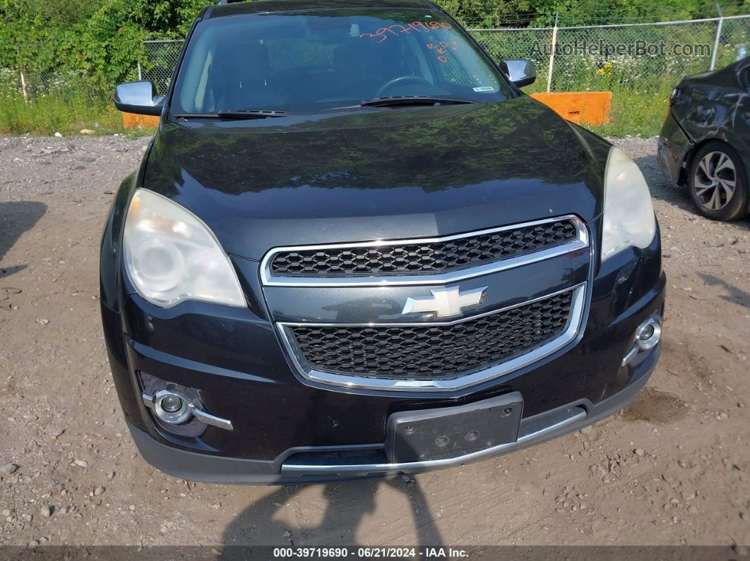 2012 Chevrolet Equinox Ltz Black vin: 2GNFLGEKXC6285040