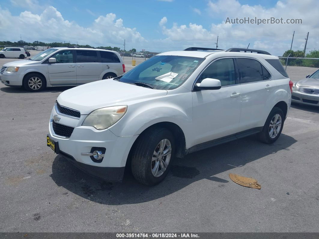 2012 Chevrolet Equinox 2lt White vin: 2GNFLNE50C6111413