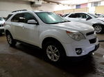 2012 Chevrolet Equinox Lt White vin: 2GNFLNE50C6355093